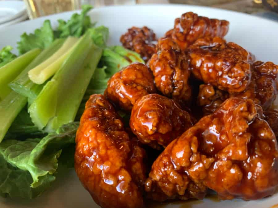 Maumee Bay Lodge Review dining boneless chicken wings