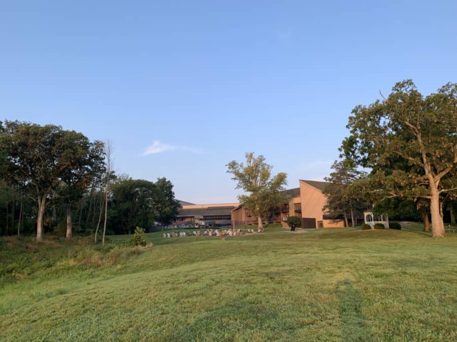 deer creek lodge exterior backside