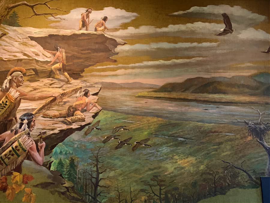 shawnee lodge mural