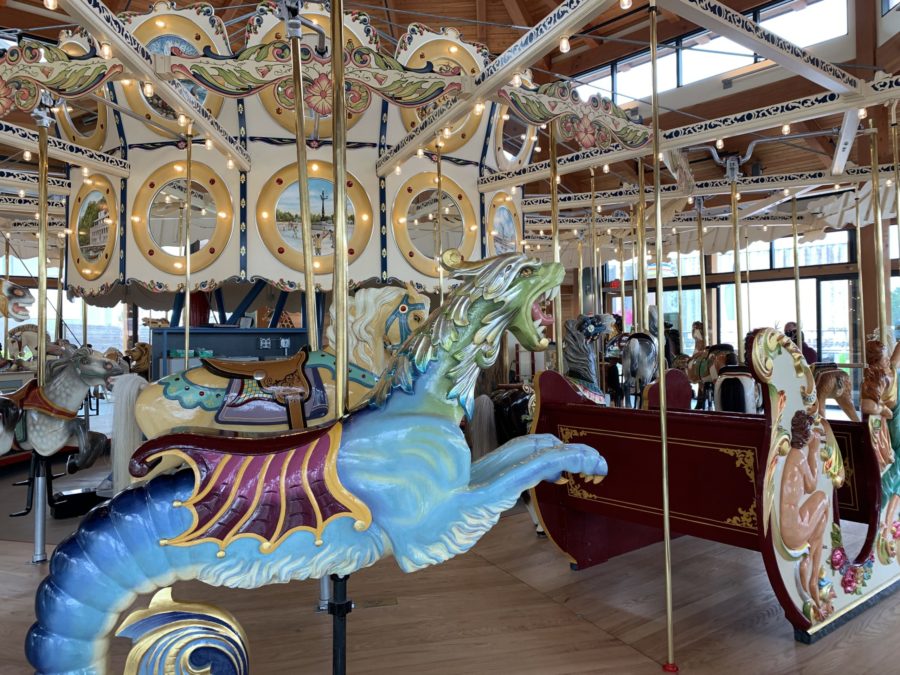 things to do in buffalo for couples romantic places in Buffalo Canalside Carousel