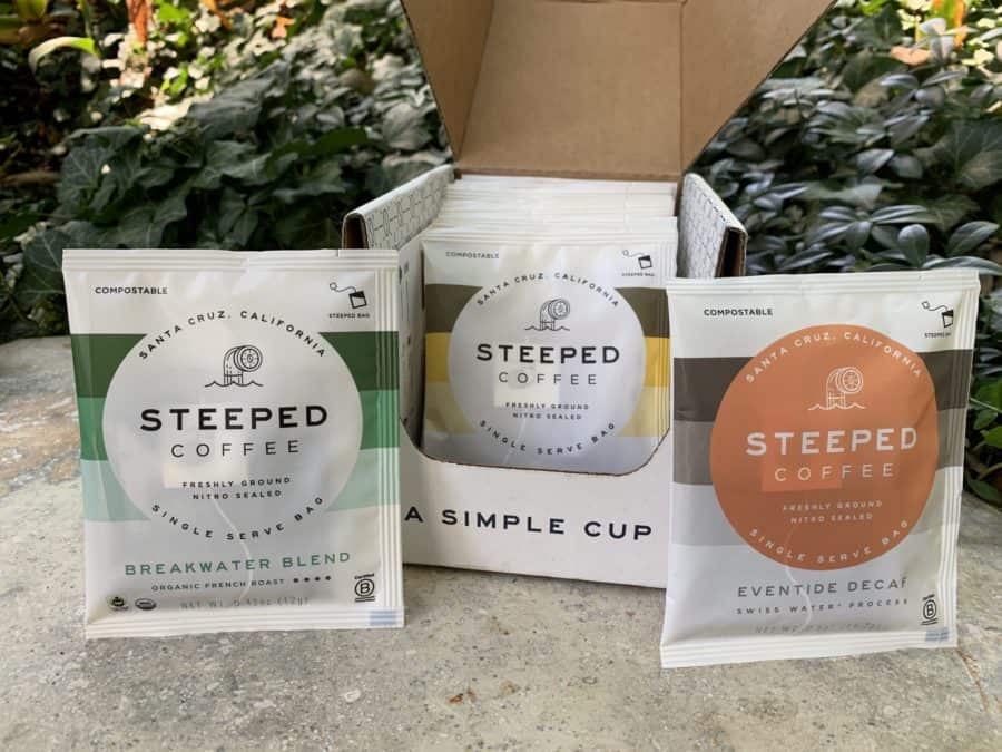 autumn essentials 2021 -steeped coffee bags