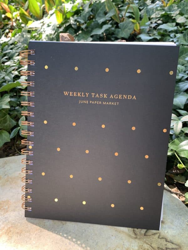 autumn essentials 2021 - weekly task agenda