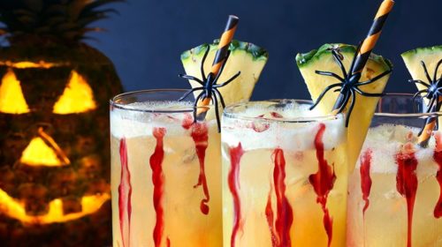 Dole's Healthy Halloween Initiative Sparkling Ghouls drink