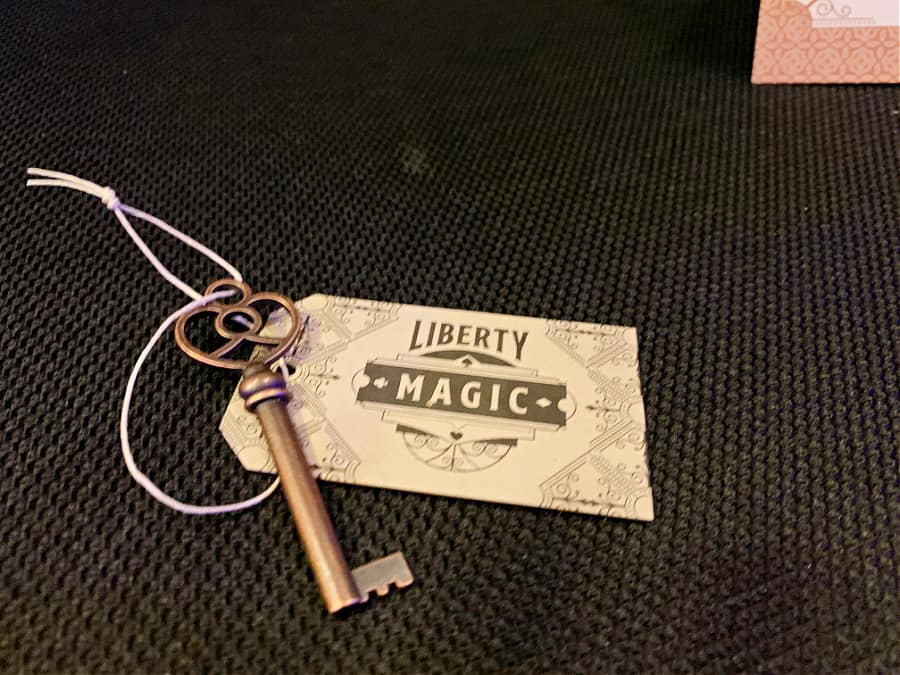 liberty magic VIP Skeleton key ticket