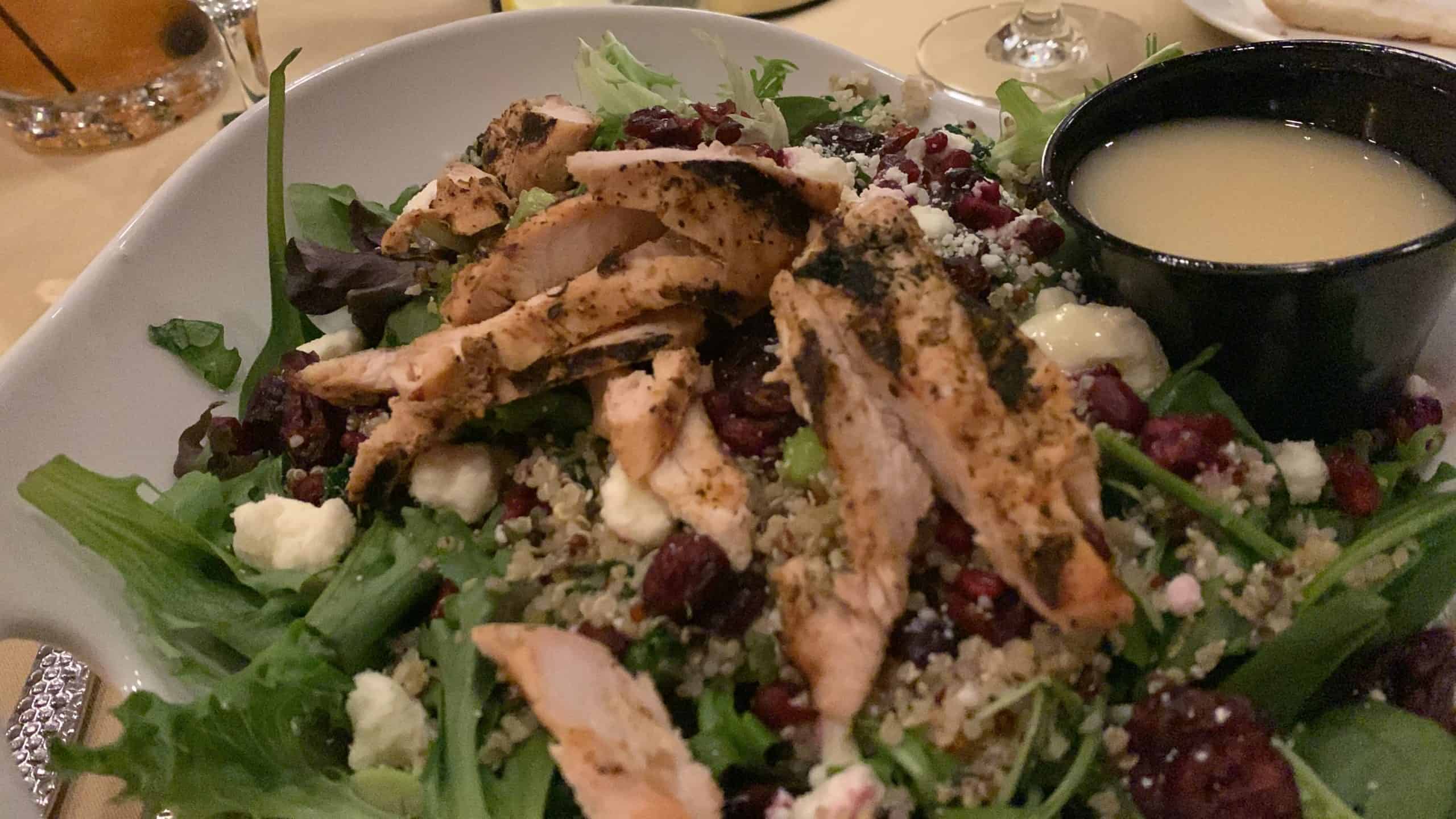 grand resort warren review Bogarts chicken cranberry salad