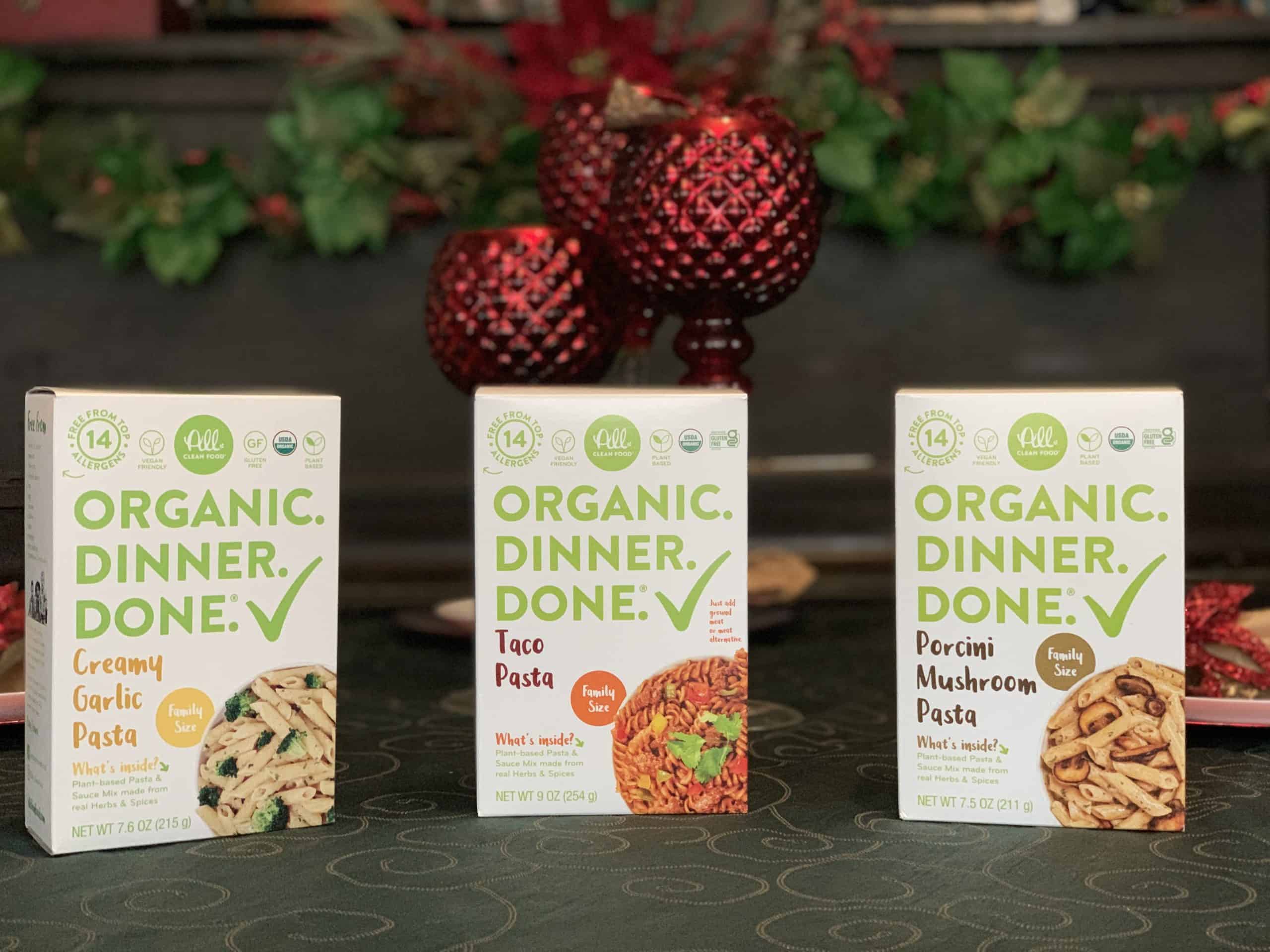 holiday gifts for women organic dinner done pasta
