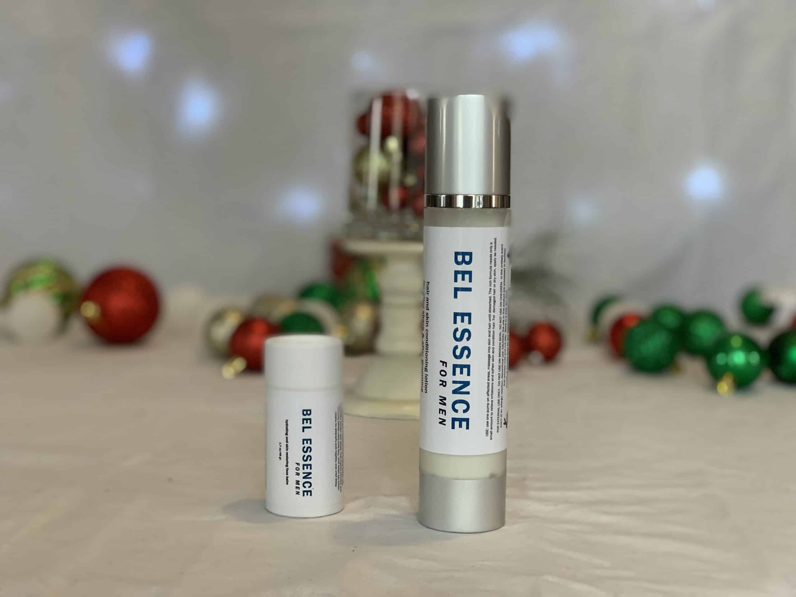 mens holiday gift guide bel essence skincare scaled