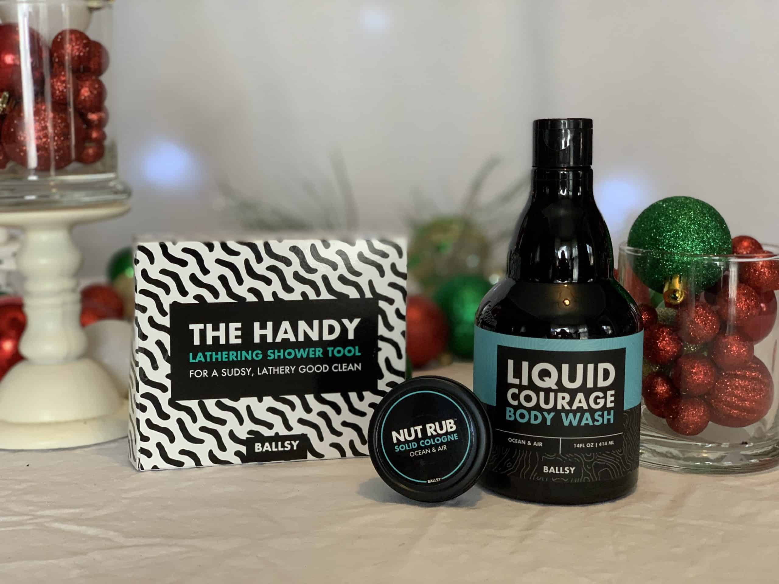 mens holiday gift guide liquid courage body wash