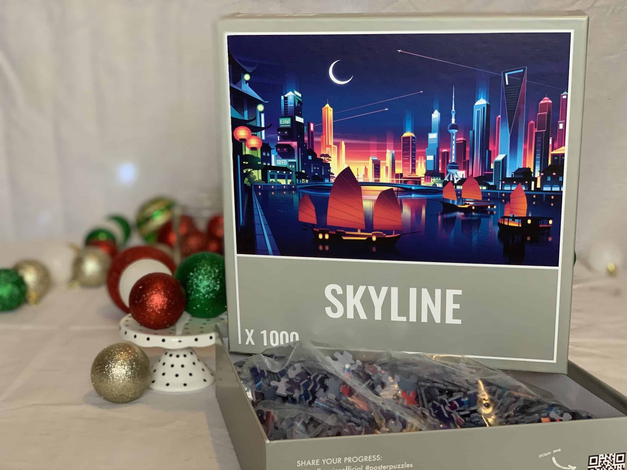 mens holiday gift guide skyline puzzle