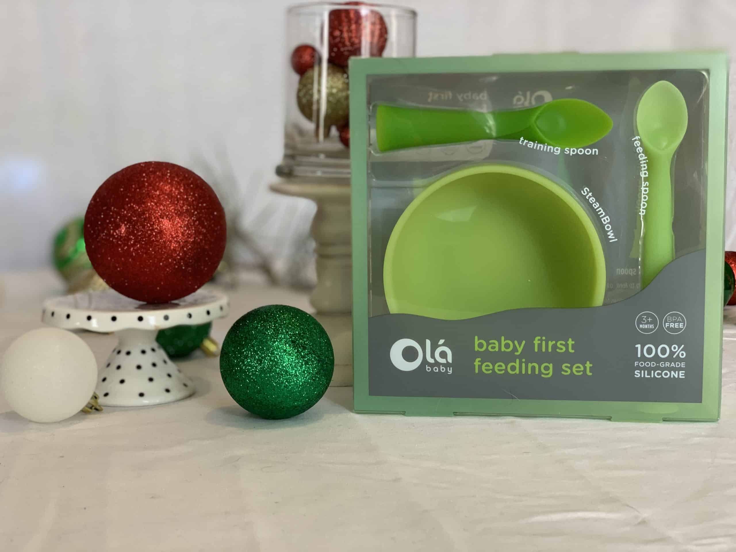 womens holiday gift guide baby's first feeding set