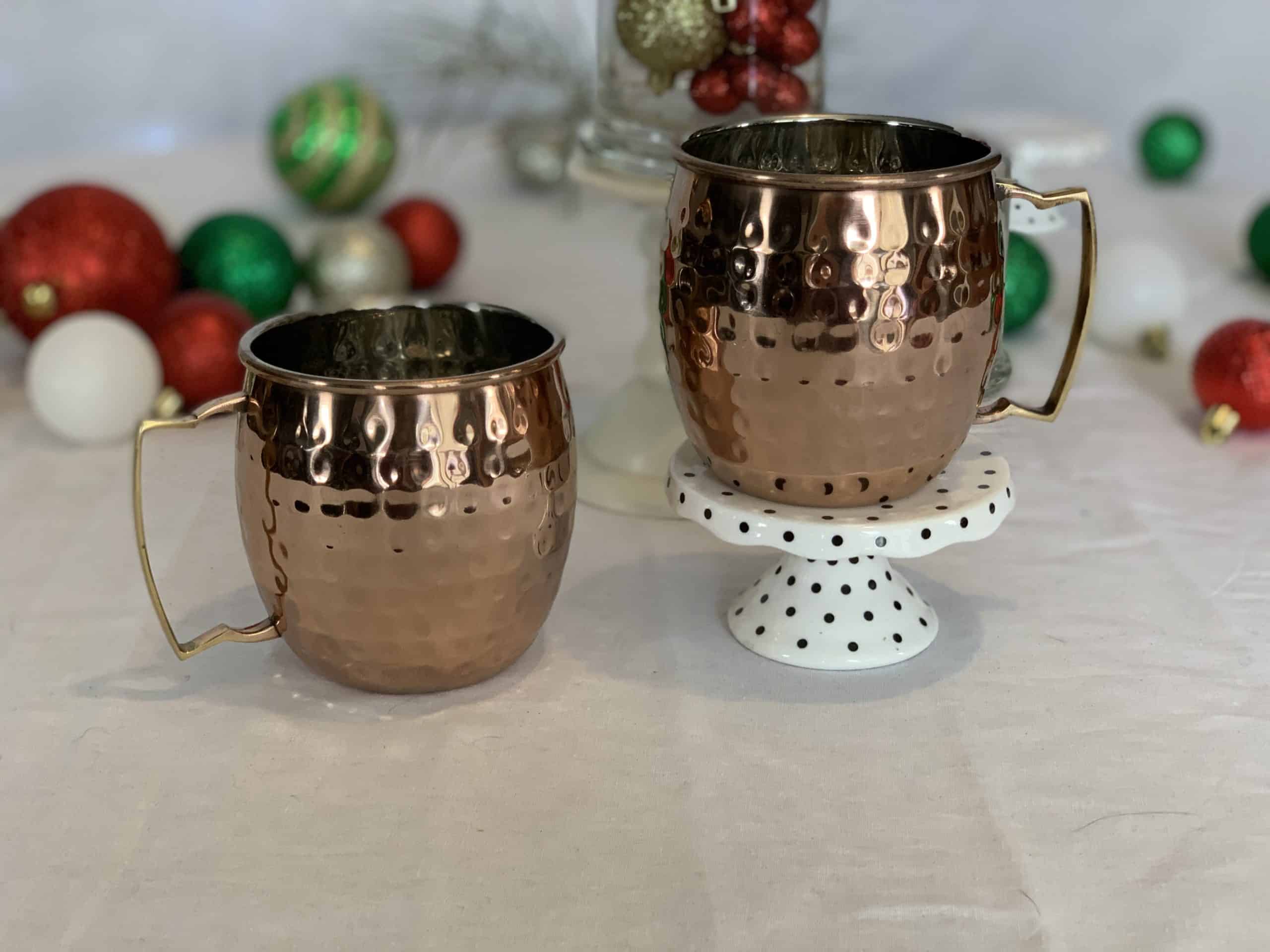 womens holiday gift guide copper moscow mule cups