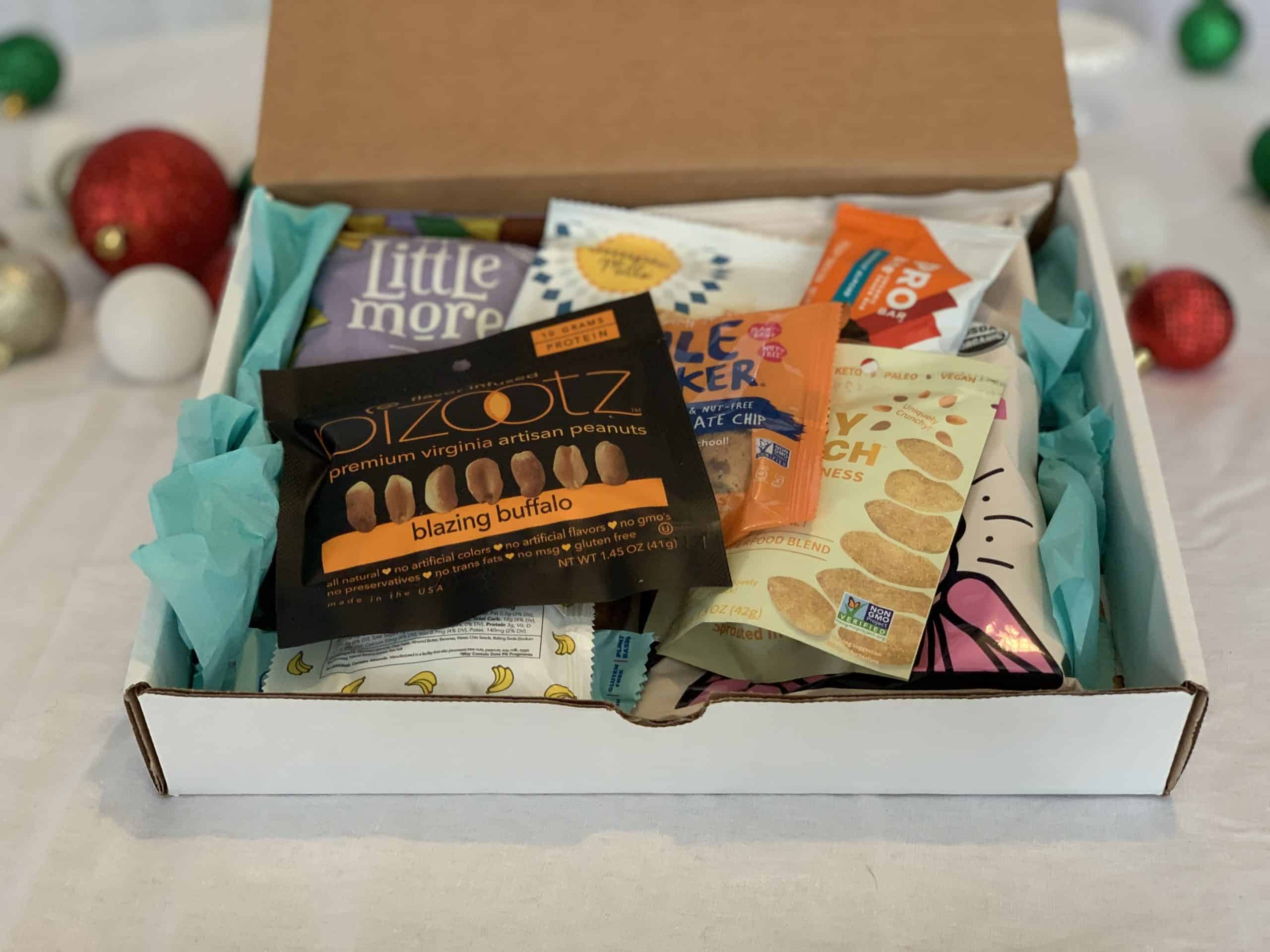 womens holiday gift guide healthy snack subscription box