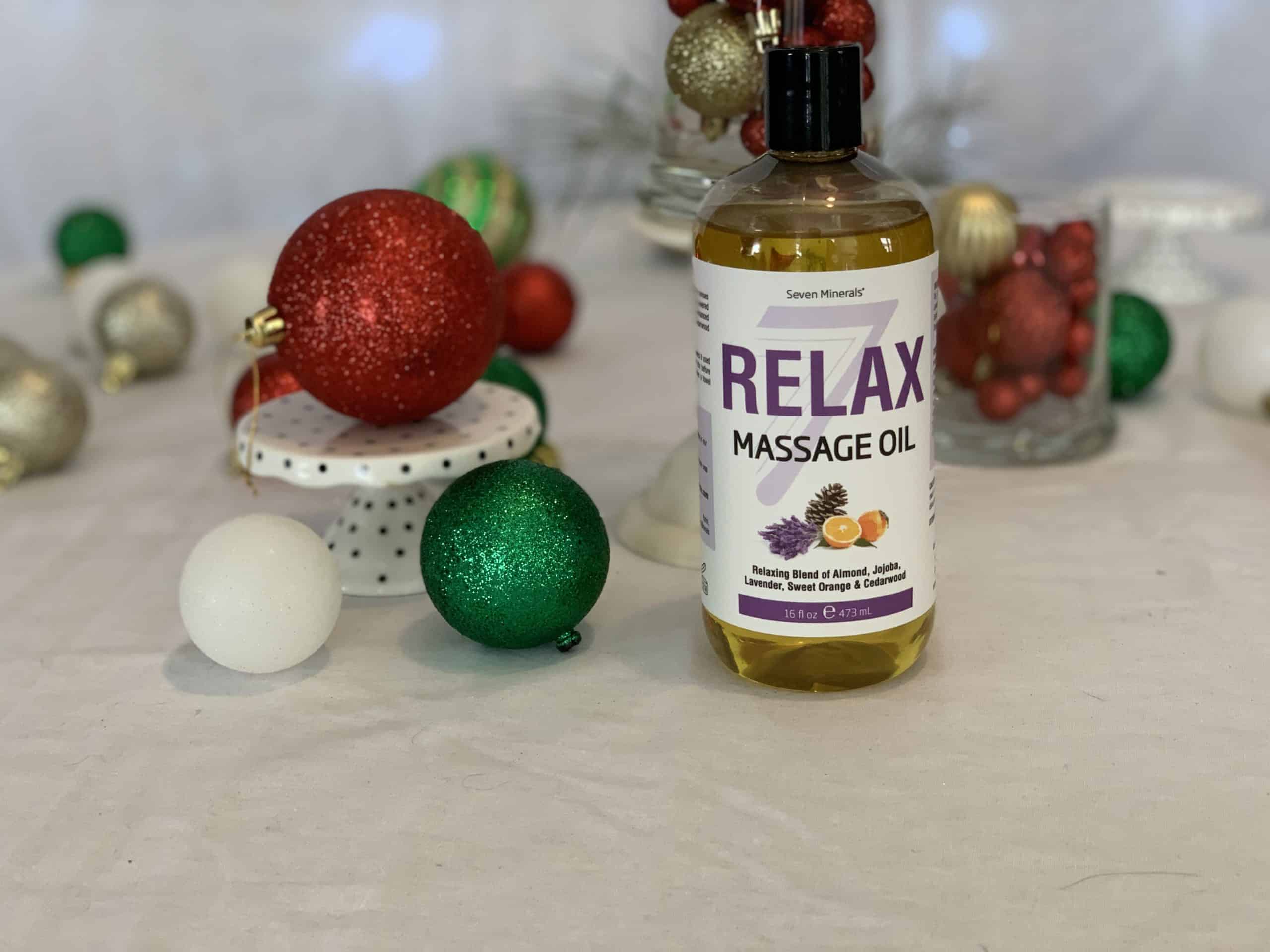 womens holiday gift guide relax massage oil
