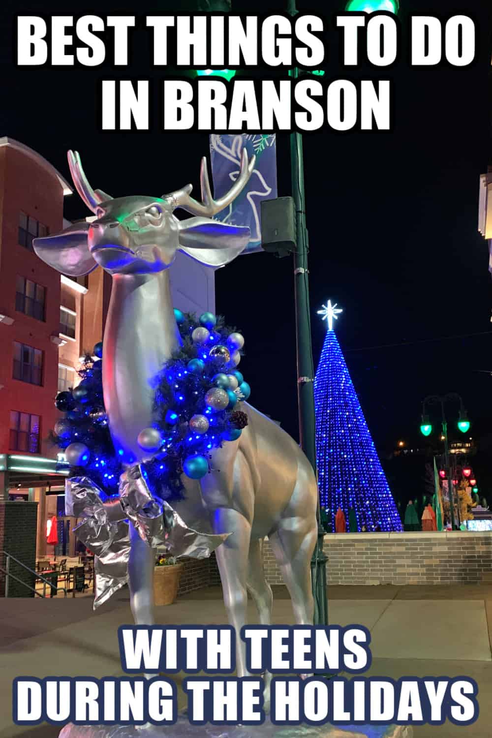 From unbelievable museums to rolling on a river, here are the best things to do in Branson with teens during the holidays or any time of year. #ExploreBranson #Branson #HolidayTravel #FamilyTravel #BransonMO