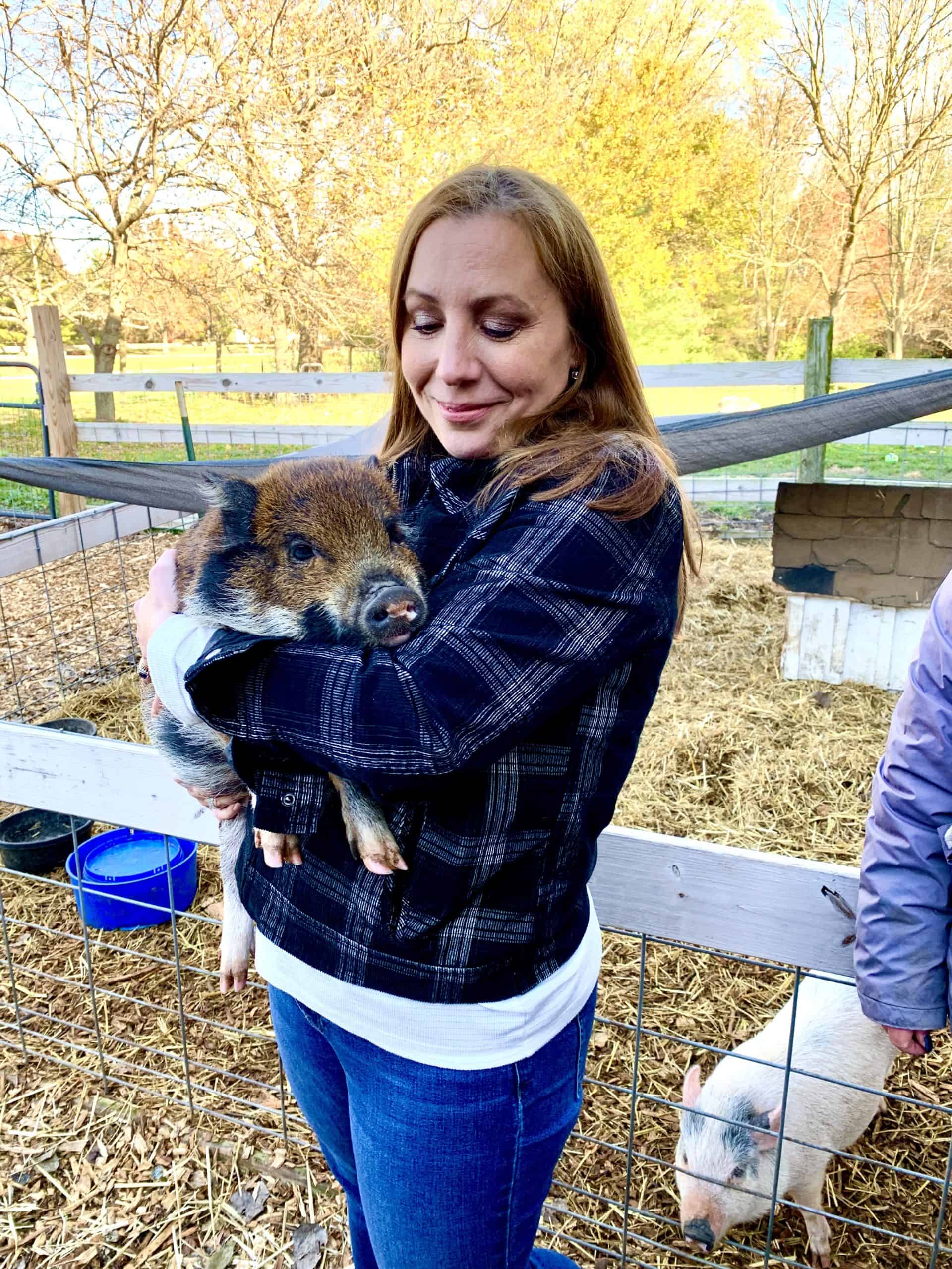 Unique things to do in Hendricks County IN -Oinking Acres Pig Sanctuary