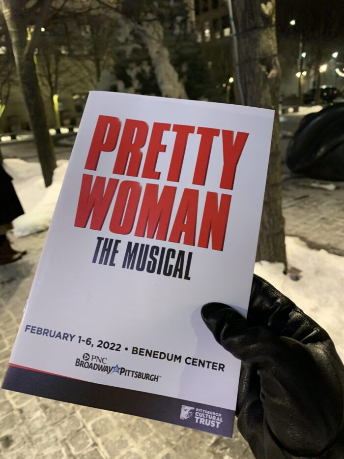 pretty woman musical pittsburgh playbill