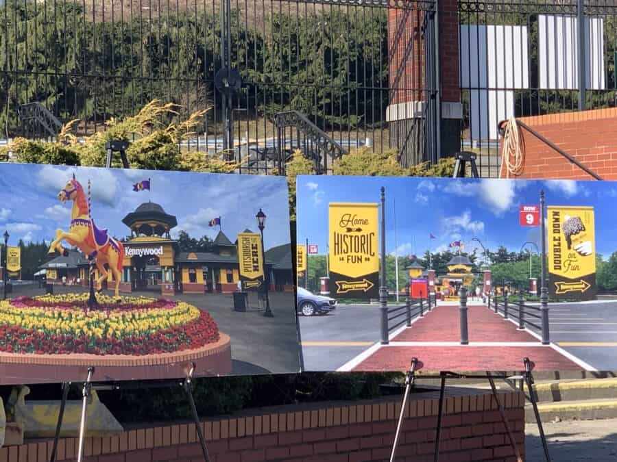 Kennywood Park Opening Day 2022 front entrance update