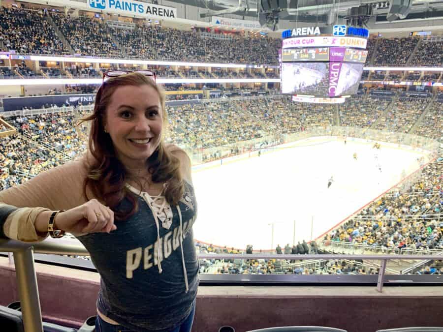 things you can only do in Pittsburgh - Pittsburgh Penguins Game box seats