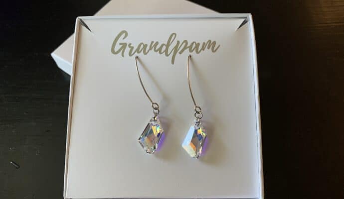 Practical bridesmaid gifts - Bridesmaid Crystal Drop Earrings