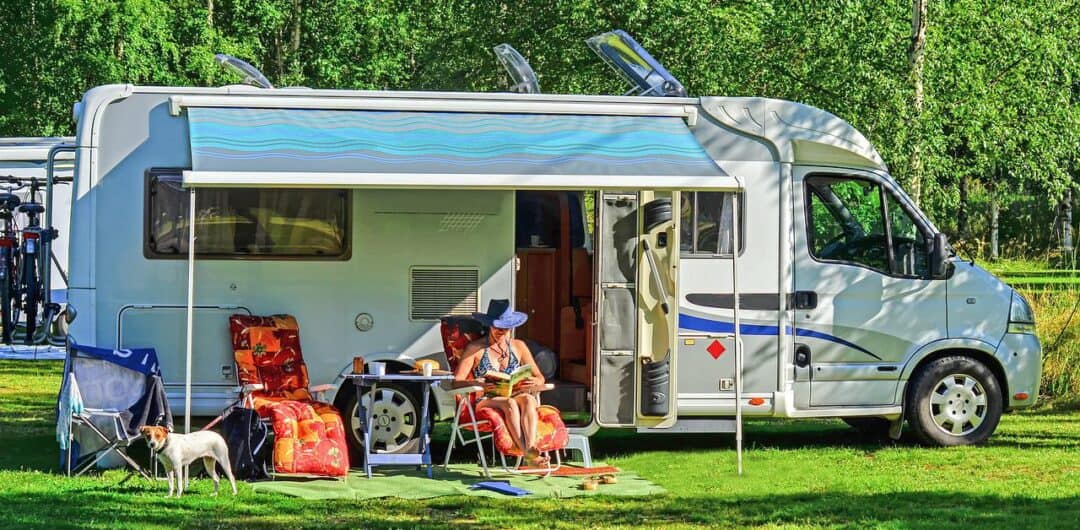 Making The Most Of Your RV Park Adventure - Relaxing Outside RV