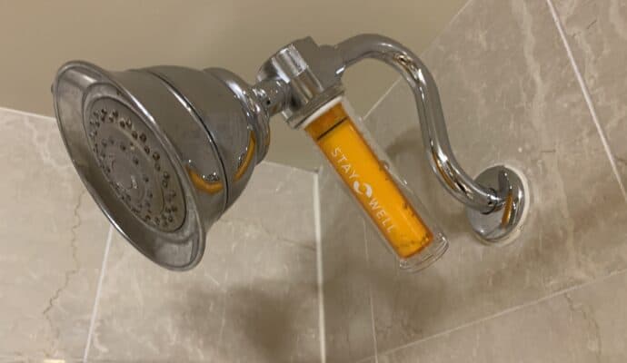 gold strike stay well rooms chlorine remover in shower