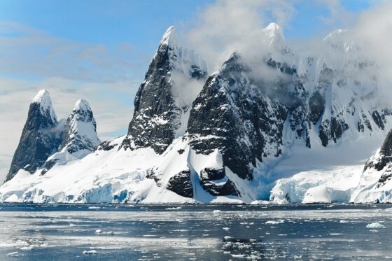 post pandemic travel planning  - icebergs in antarctica