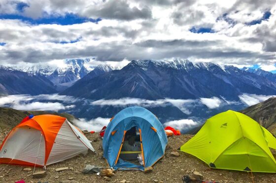 Find the Perfect Camping Spot - find even floorspace