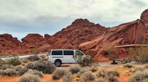 The Best Locations in the US To Bring Your Camper Van - camper near mountain