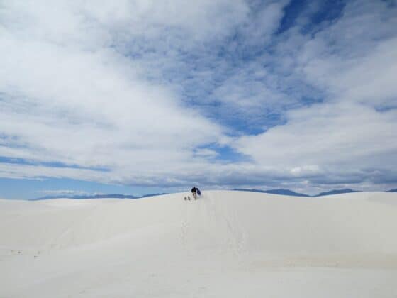 The Best Locations in the US To Bring Your Camper Van - white sands national park sand dunes