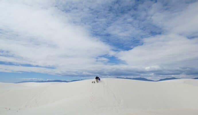 The Best Locations in the US To Bring Your Camper Van - white sands national park sand dunes