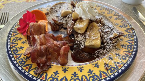 Step up breakfast A full, home-cooked breakfast each morning at Welsh Hills Inn