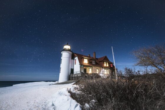 Ways To Keep Your Home Comfortable as It Gets Colder lighthouse in snow