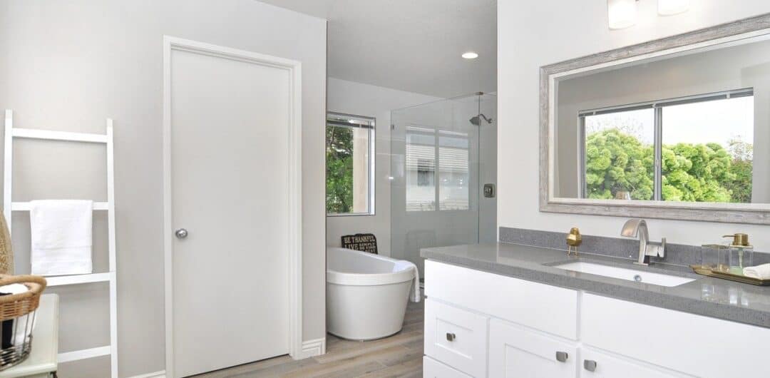 Ways to Add Value to Your Summer Home - bathroom remodel - white aesthetic