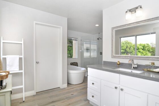 Ways to Add Value to Your Summer Home - bathroom remodel - white aesthetic