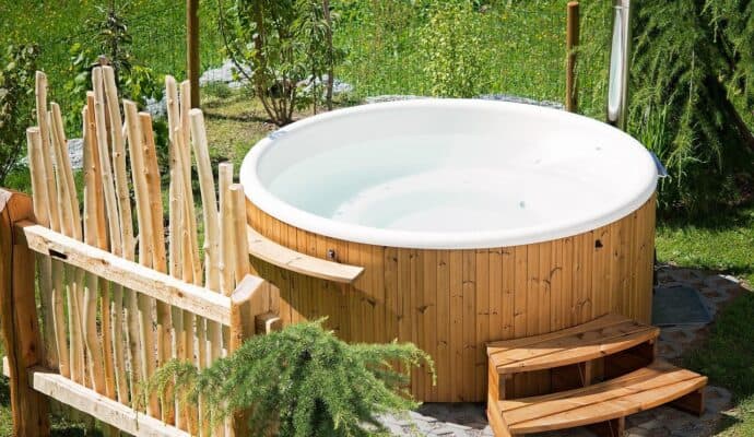 Ways to Add Value to Your Summer Home - start with the property - bamboo hot tub