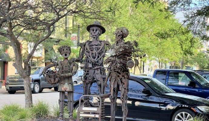 Fun Things to Do in Lafayette this Weekend - downtown public art