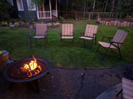 How To Enjoy Your Patio During the Colder Months - outdoor fire pit