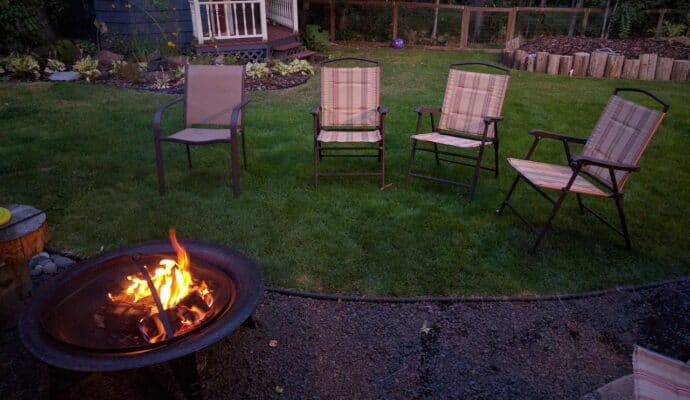 How To Enjoy Your Patio During the Colder Months - outdoor fire pit
