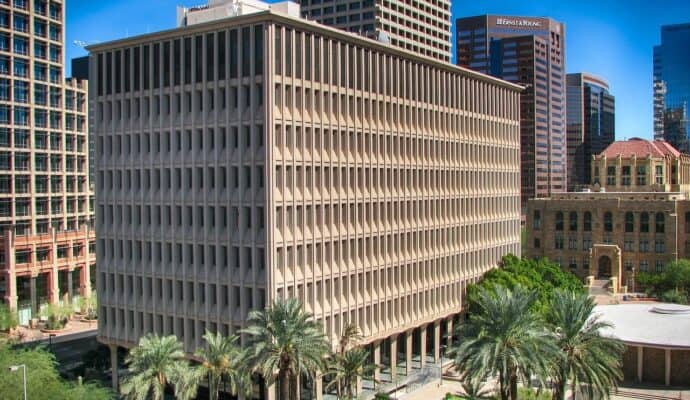 sunny places to visit this winter- phoenix downtown