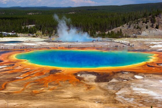 4 Underrated Natural Landmarks in the American West - grand prismatic spring wyoming