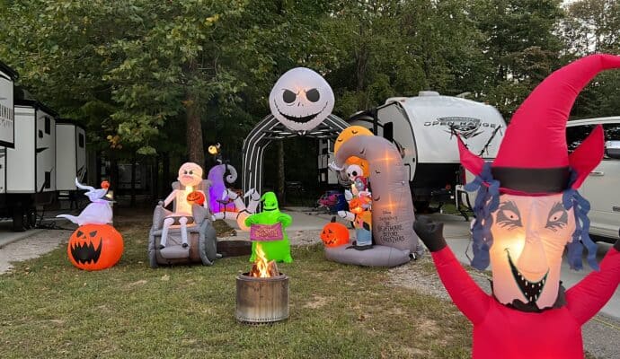 Lake Rudolph is the best RV park for Halloween