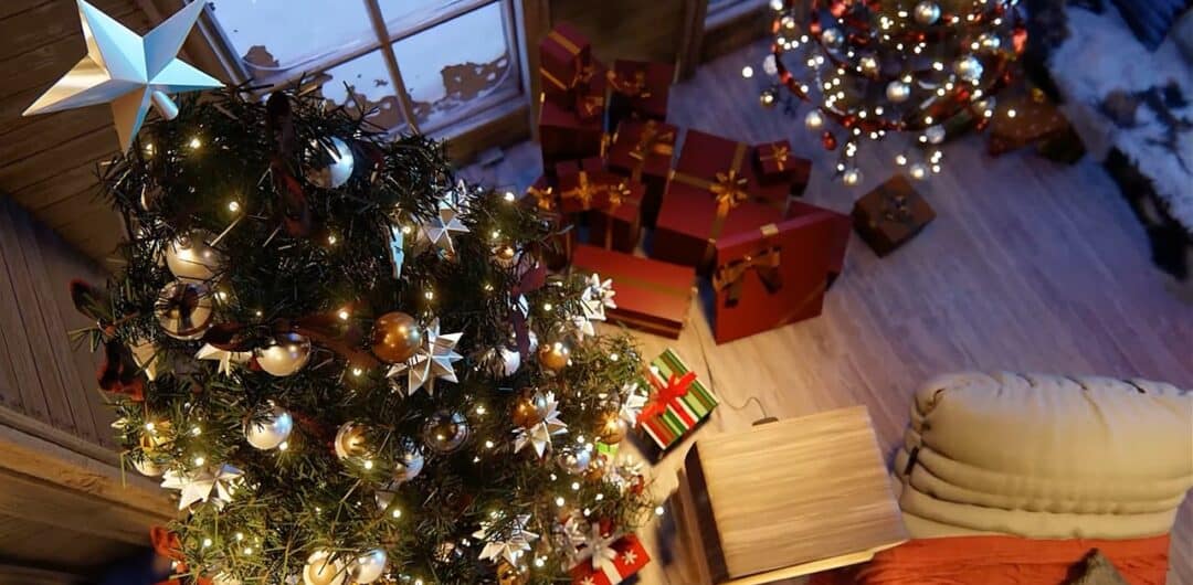 10 Best Christmas Tree Tips & Tricks - live christmas tree top down