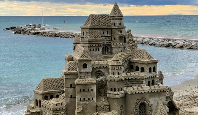 5 Fun Things To Do at the Beach Even if You Don’t Swim - build a sand castle
