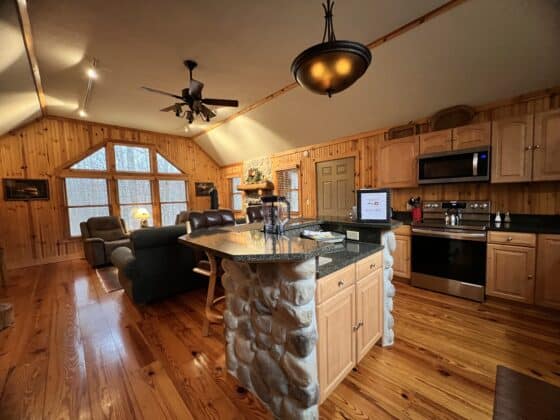 Cherry Ridge Retreat Honest Review - full kitchen