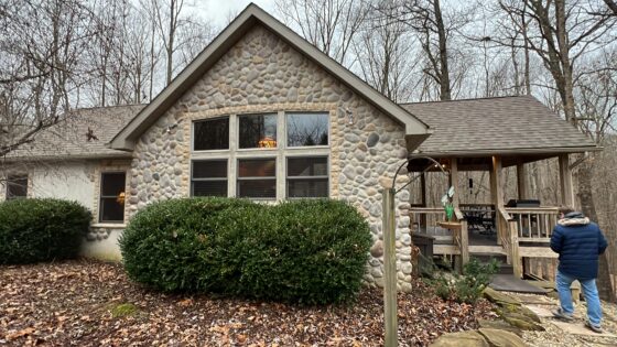 Cherry Ridge Retreat Honest Review - ravine's edge exterior