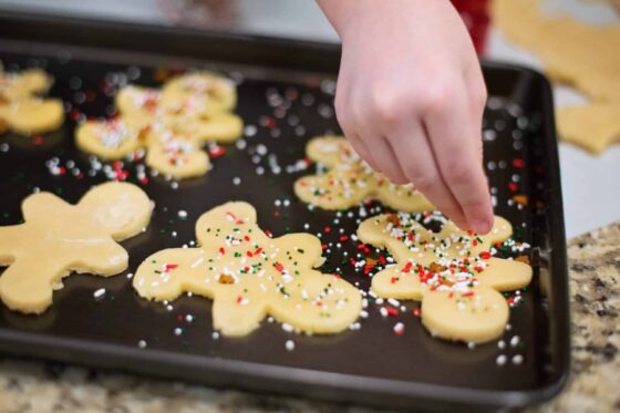 Fun Family Experiences To Consider for Winter Break - new family tradition - baking cookies