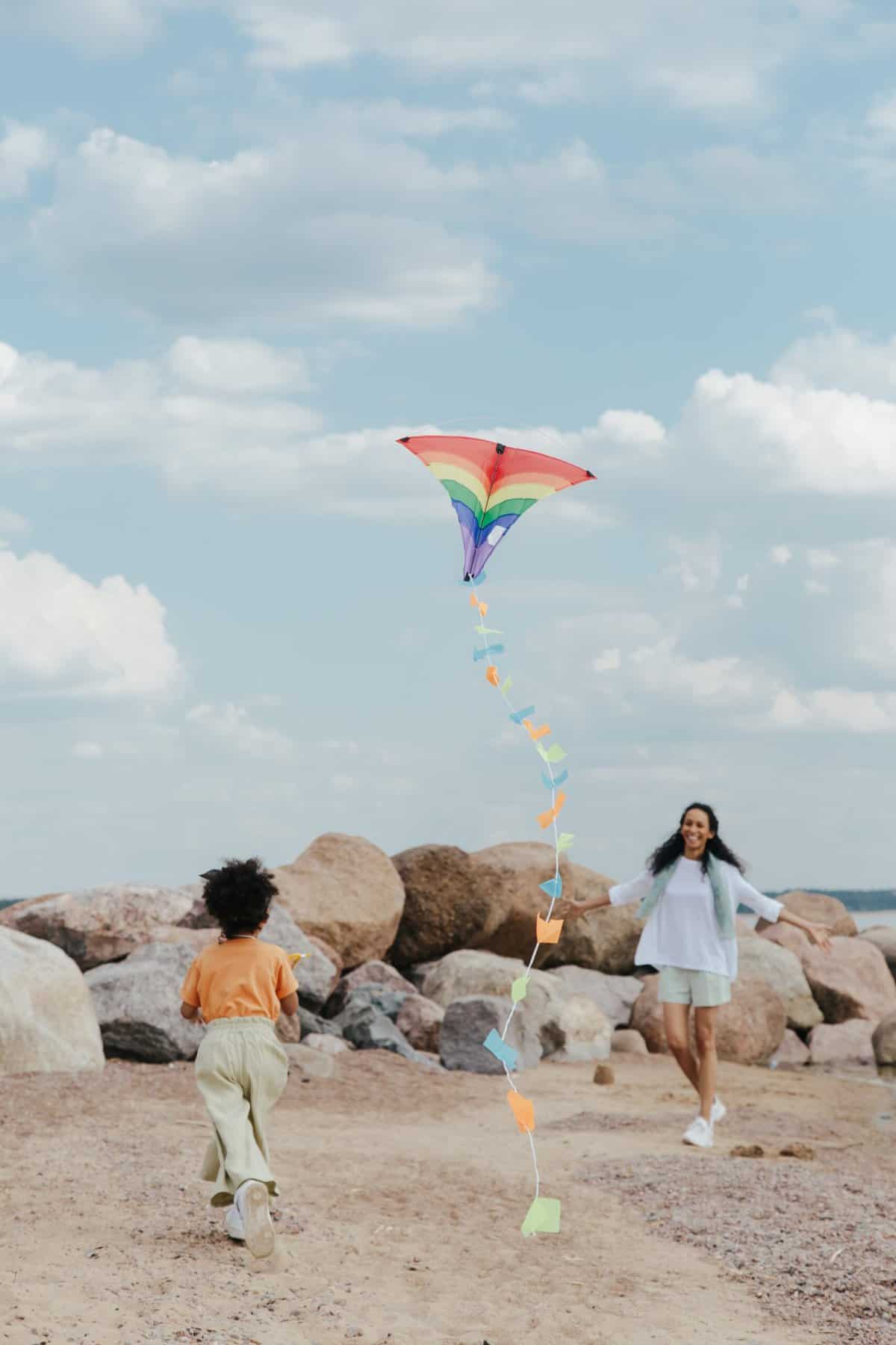 Fun Things To Do at the Beach Even if You Don’t Swim - fly a kite