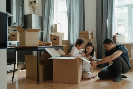 Things To Do Before Moving Into a New House - unpack
