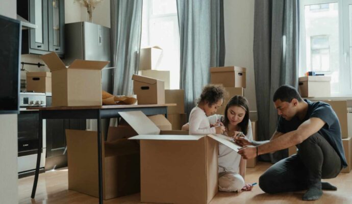 Things To Do Before Moving Into a New House - unpack