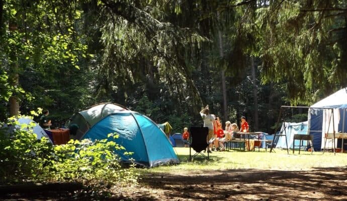 How To Stay Safe During a Camping Trip - summer camping